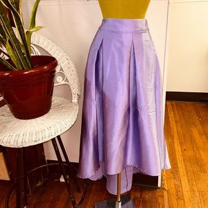 Ashley Nell Tipton For boutique Lavender High Low Skirt